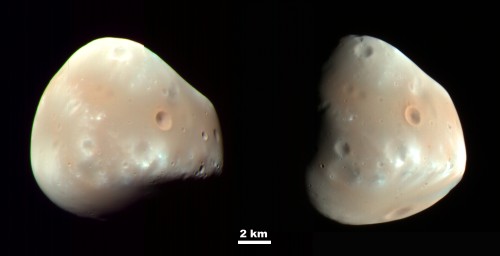 Deimos (Credit: NASA/JPL/University of Arizona