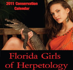 Florida Girls of Herpetology calendar