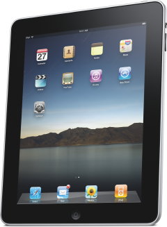 iPad. Image credit: Apple