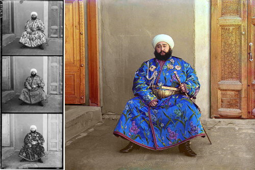 Emir of Bukhara (Prokudin-Gorskii collection)