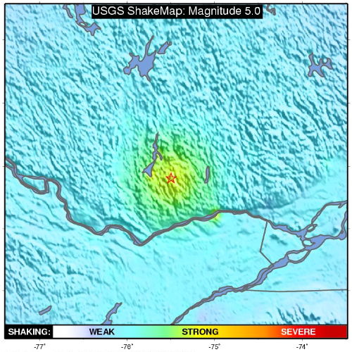 USGS Shakemap